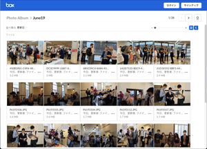 Photo album thumbnail image